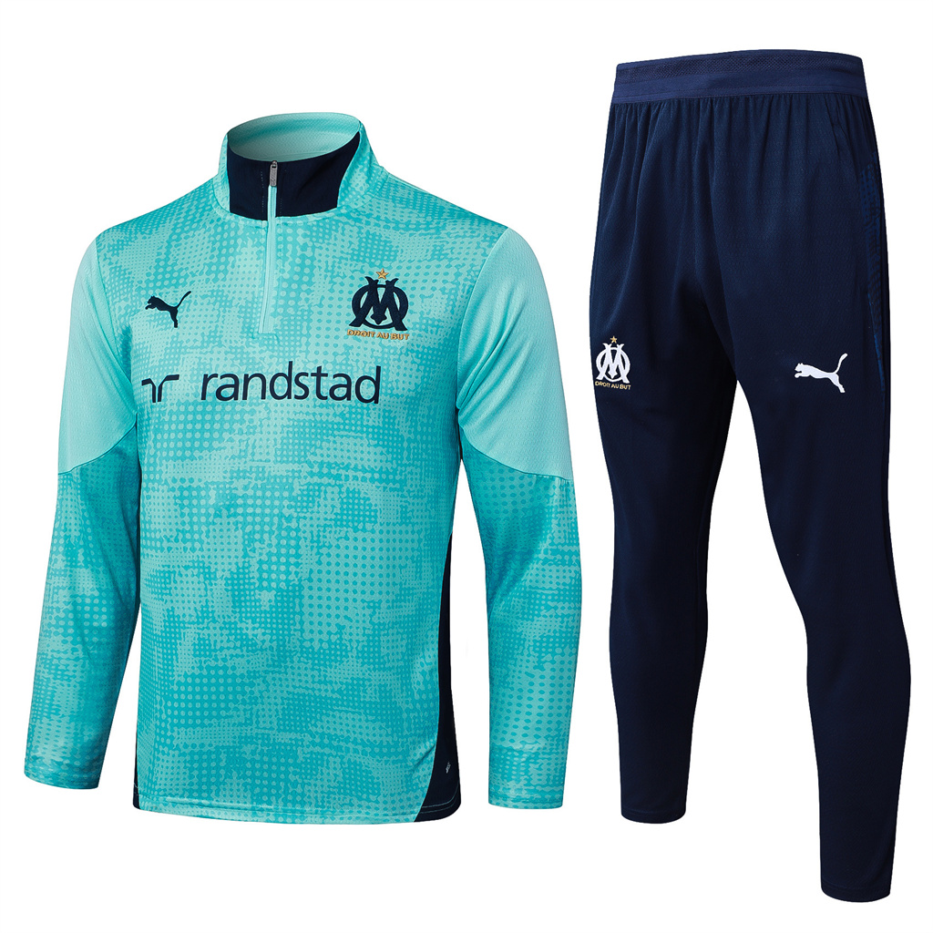 Marseille Training Jersey Suit 25/26 | Soc Jersey - Premium Football Jersey