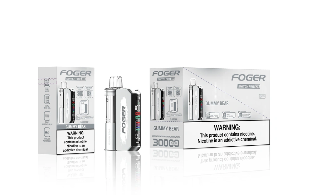 Foger Switch Pro 30000 Puffs Kit - Gummy Bear - Vaba Vape-Shop