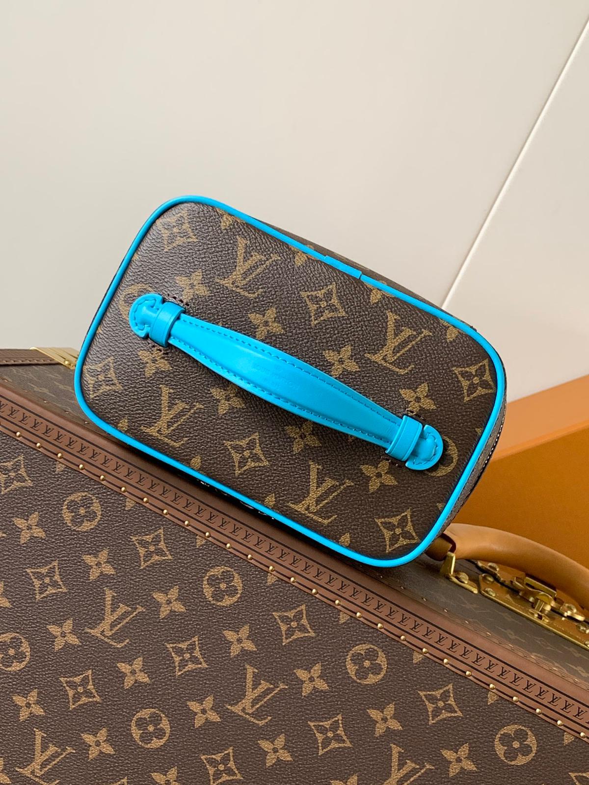 Louis Vuitton LV Makeup Box Nice Mini Pondichery Pink M12650