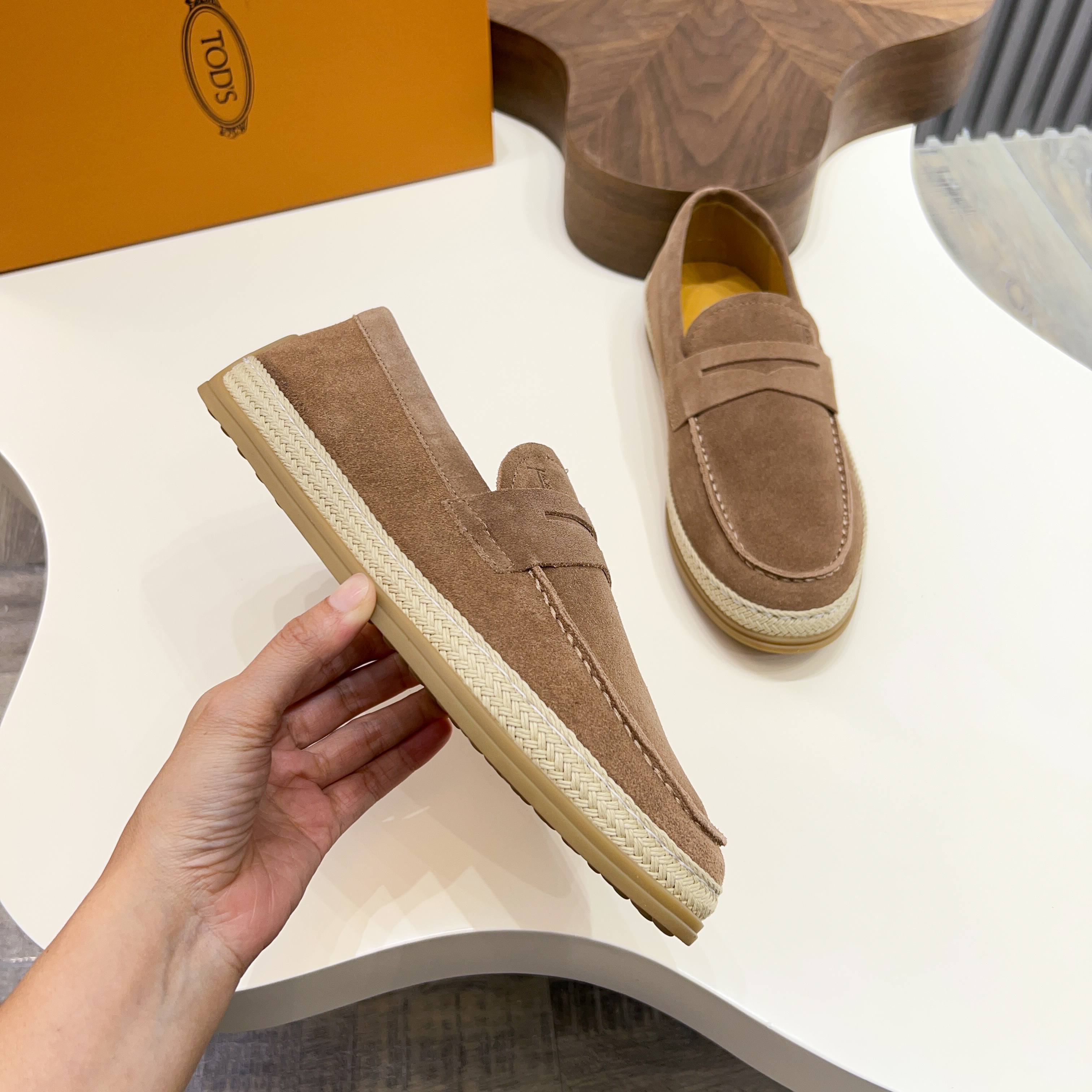 Tod's Men's Suede Loafers