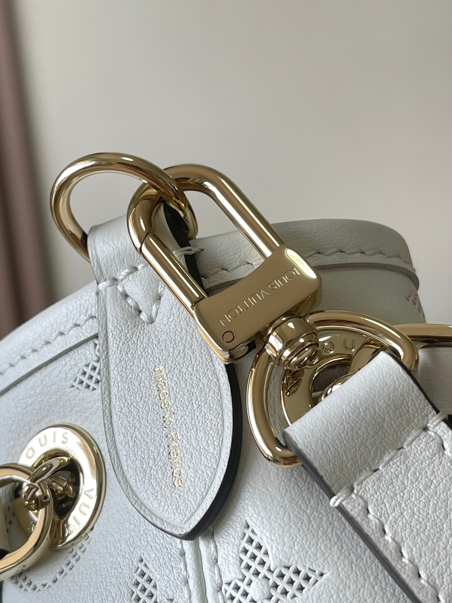 Louis Vuitton LV Embossed Tote Bag Chain Bag