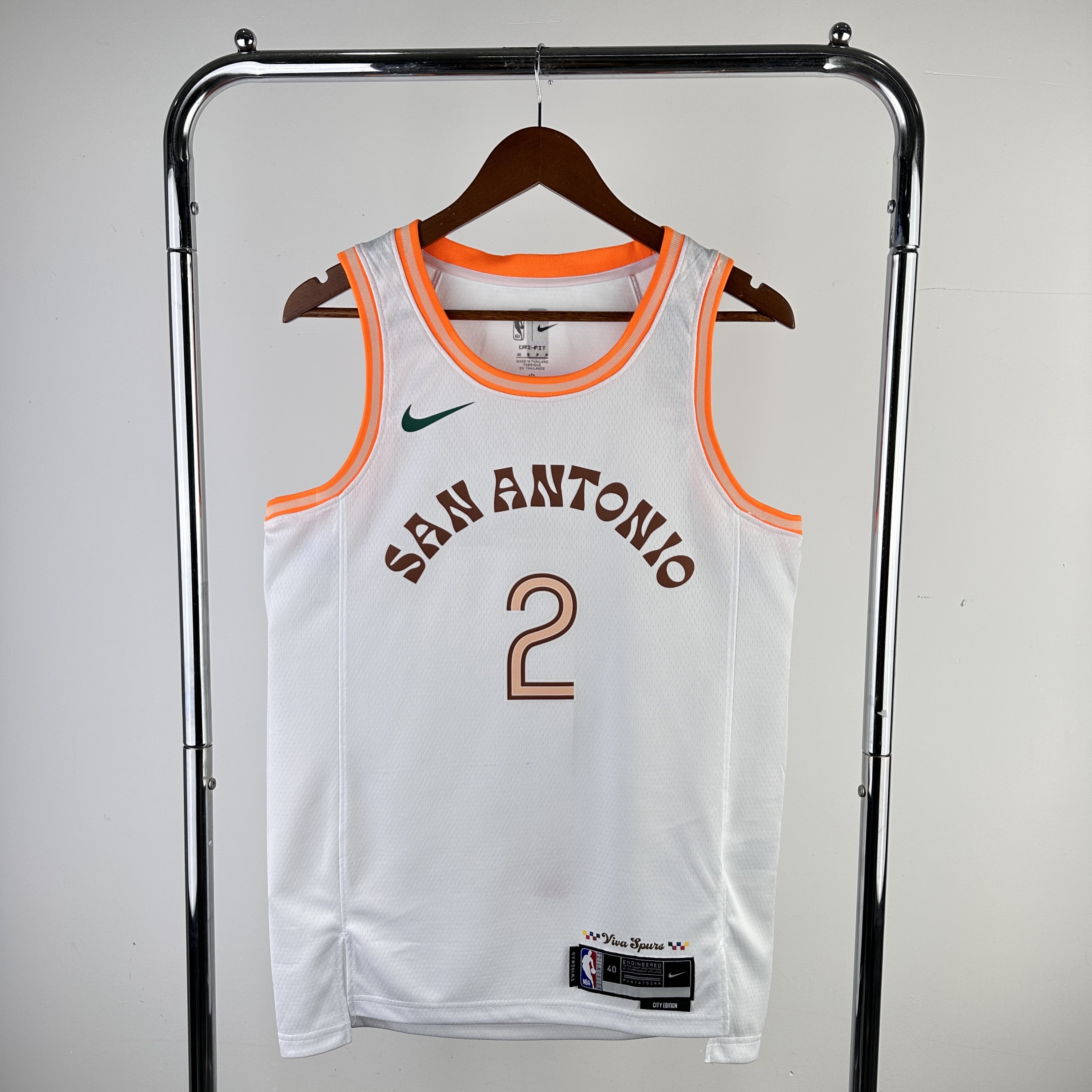 24 SEASON SAN ANTONIO SPURS CITY EDITION  #2 LEONARD