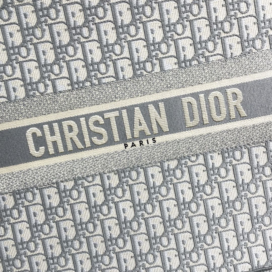 Dior Large Embroidered Book Tote