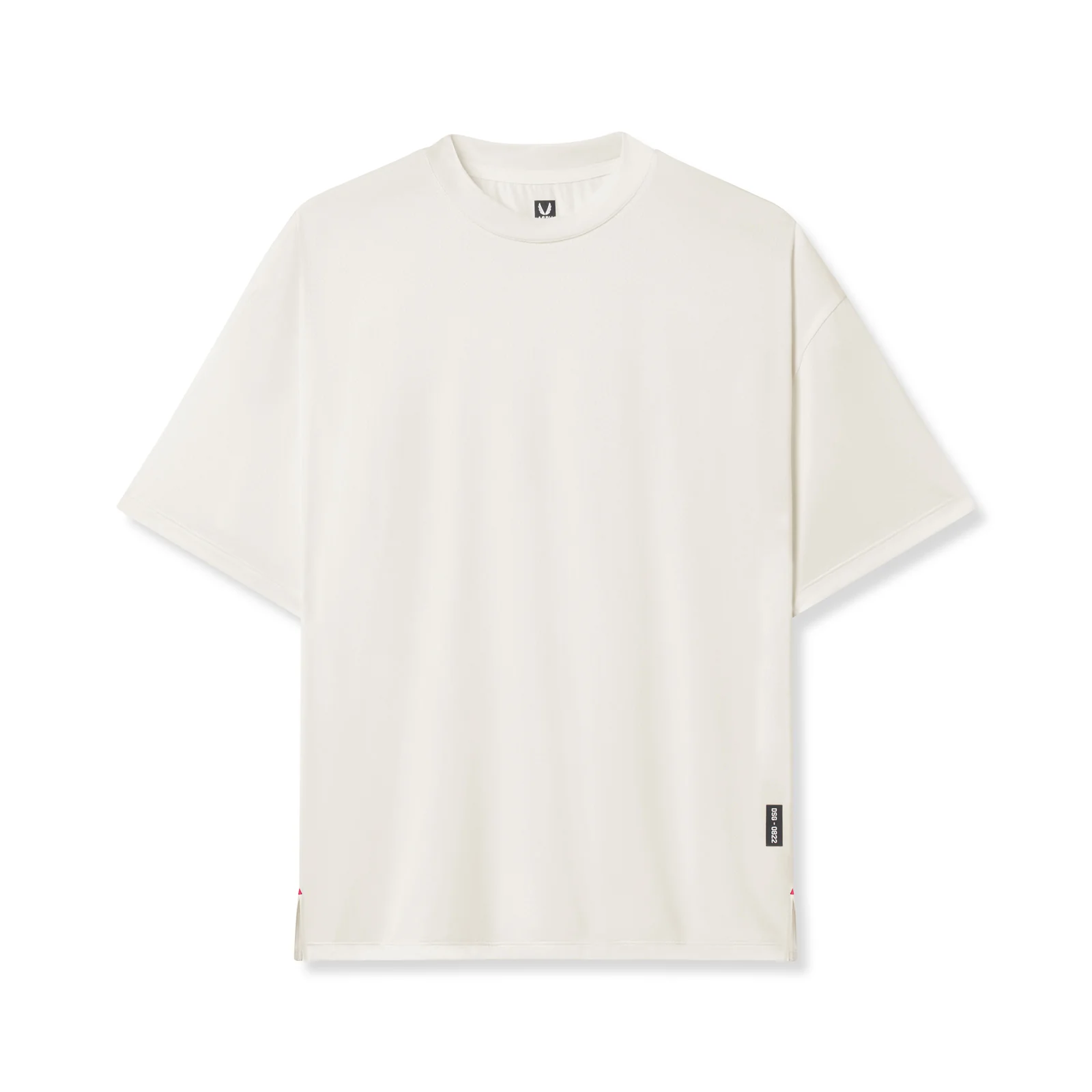 0822. AeroSilver Oversized Tee - Ivory Cream