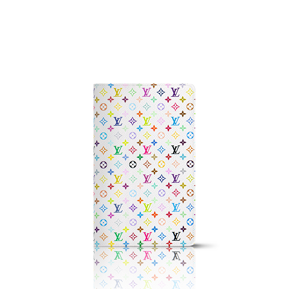 Louis Vuiton LV x TM Monogram Multicolor Emily Notebook Cover card holder wallet