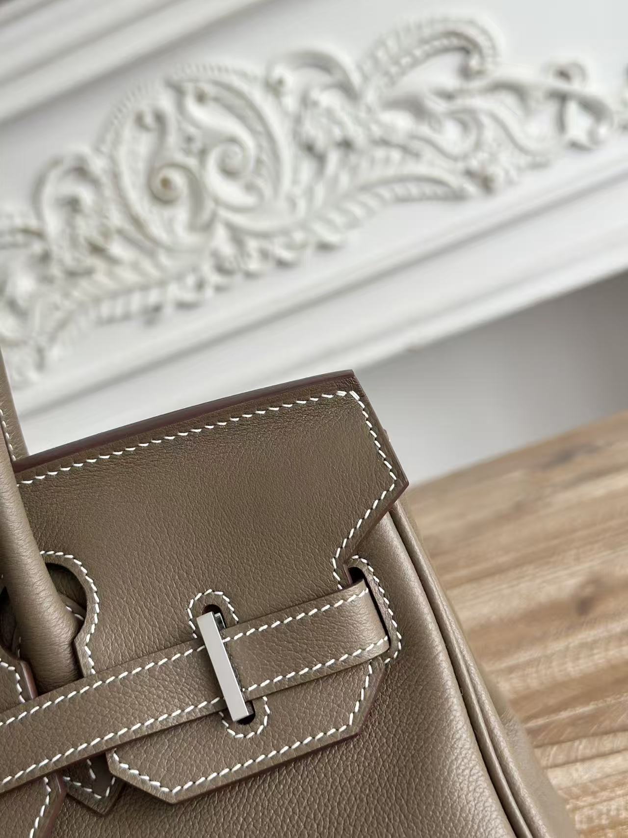 Hermes shoulder birkin handbag