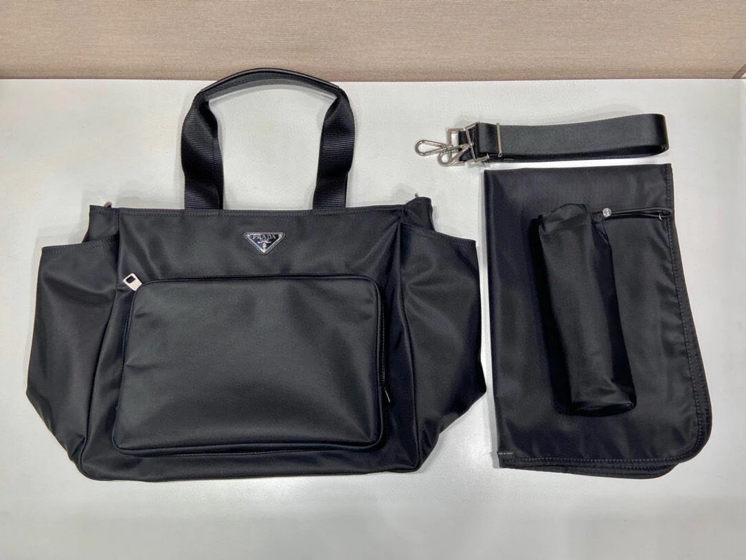 Prada Baby Bag Black Re-nylon