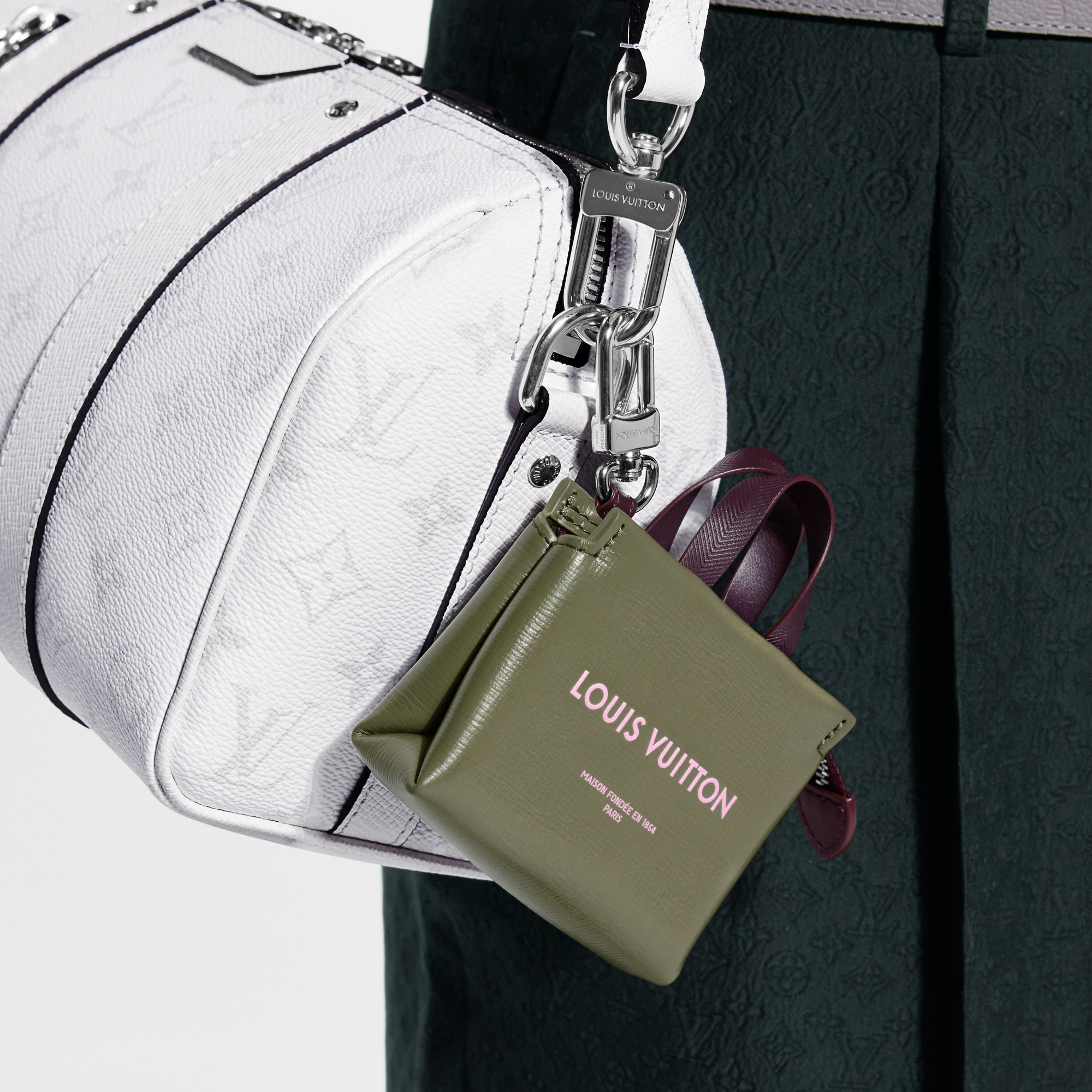 バッグチャーム･LV ミニ ショッパー トートバッグ
