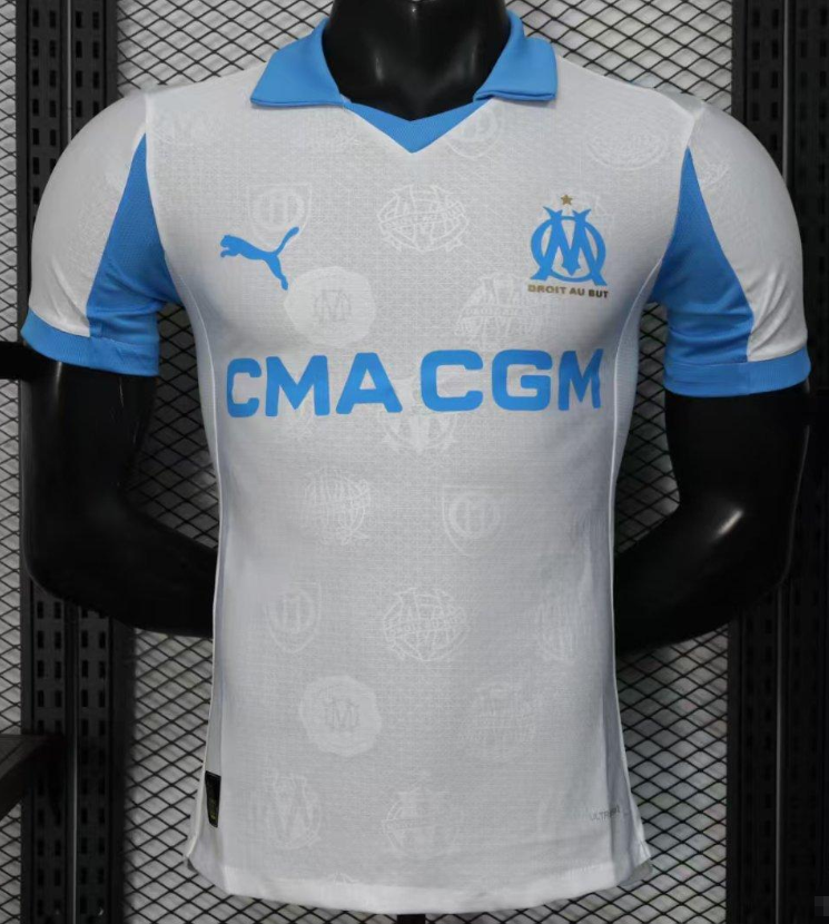 Player Version 25/26 Olympique Marseille Home Jersey