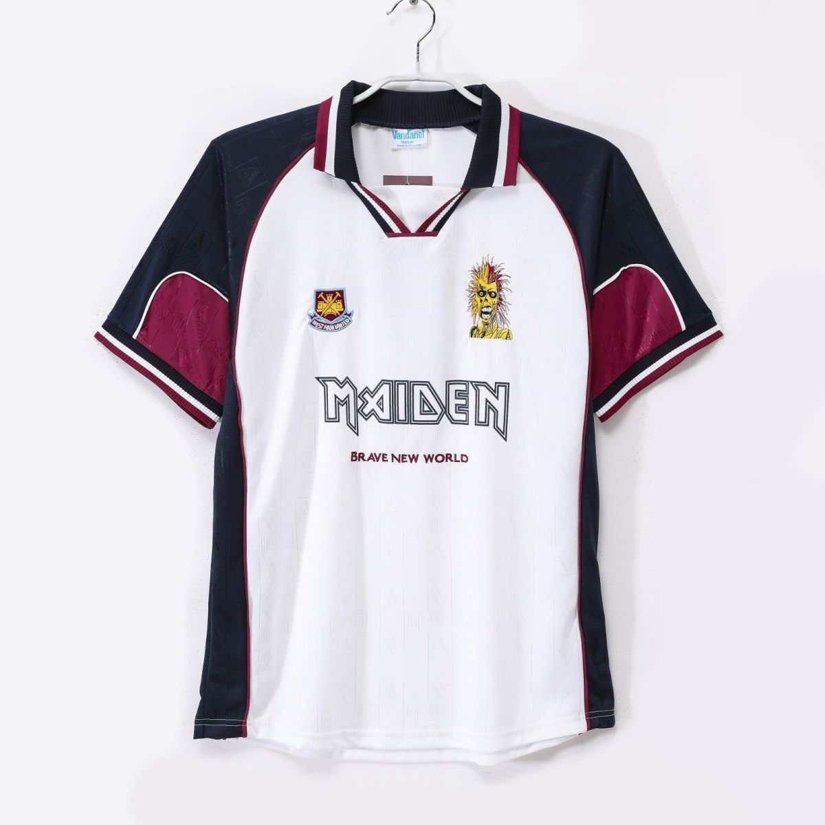 1999 West Ham United home and away retro embroidered football jersey | Soc Jersey - Premium Football Jersey