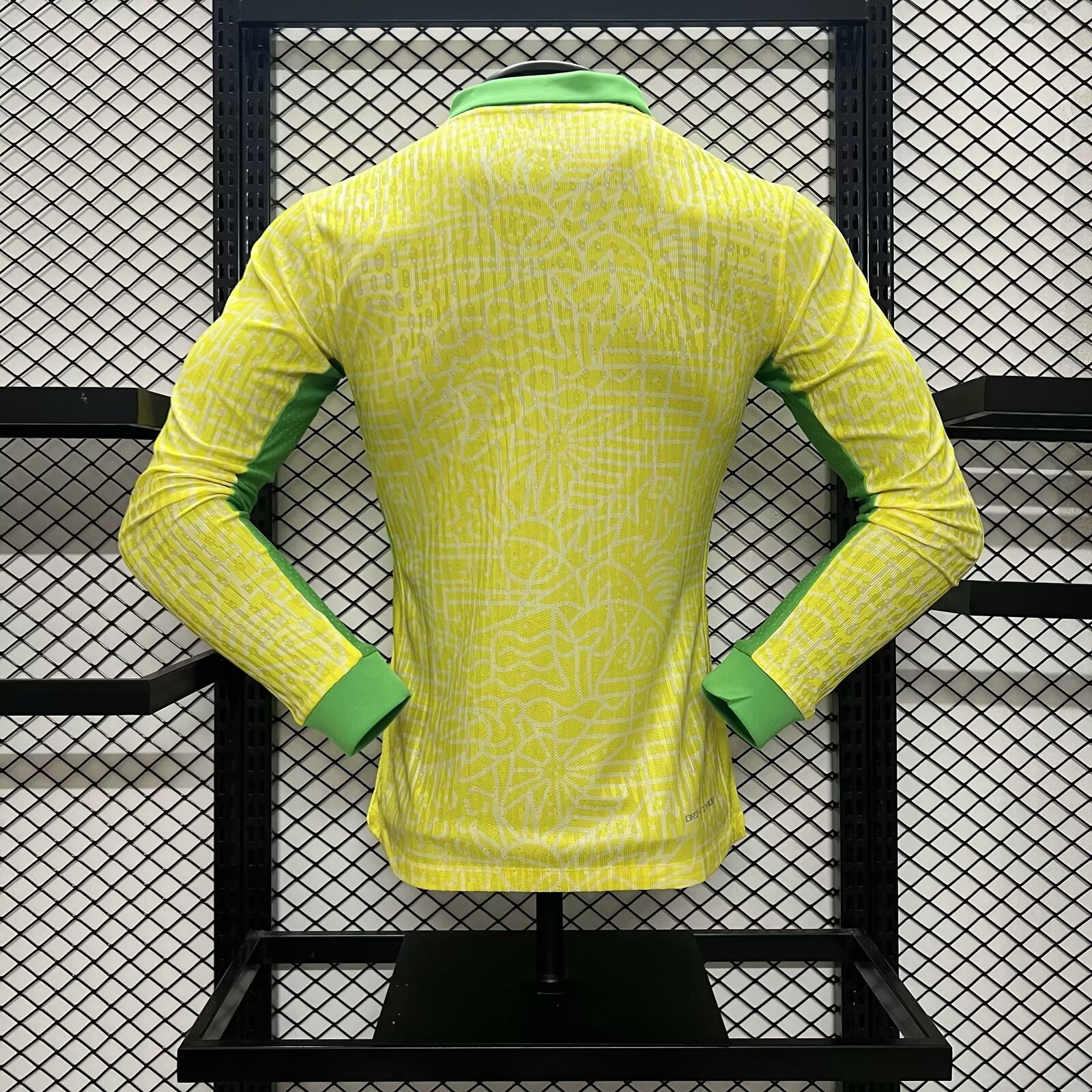 Player Version  Brazil 24/25 Home Long Sleeves Yellow
