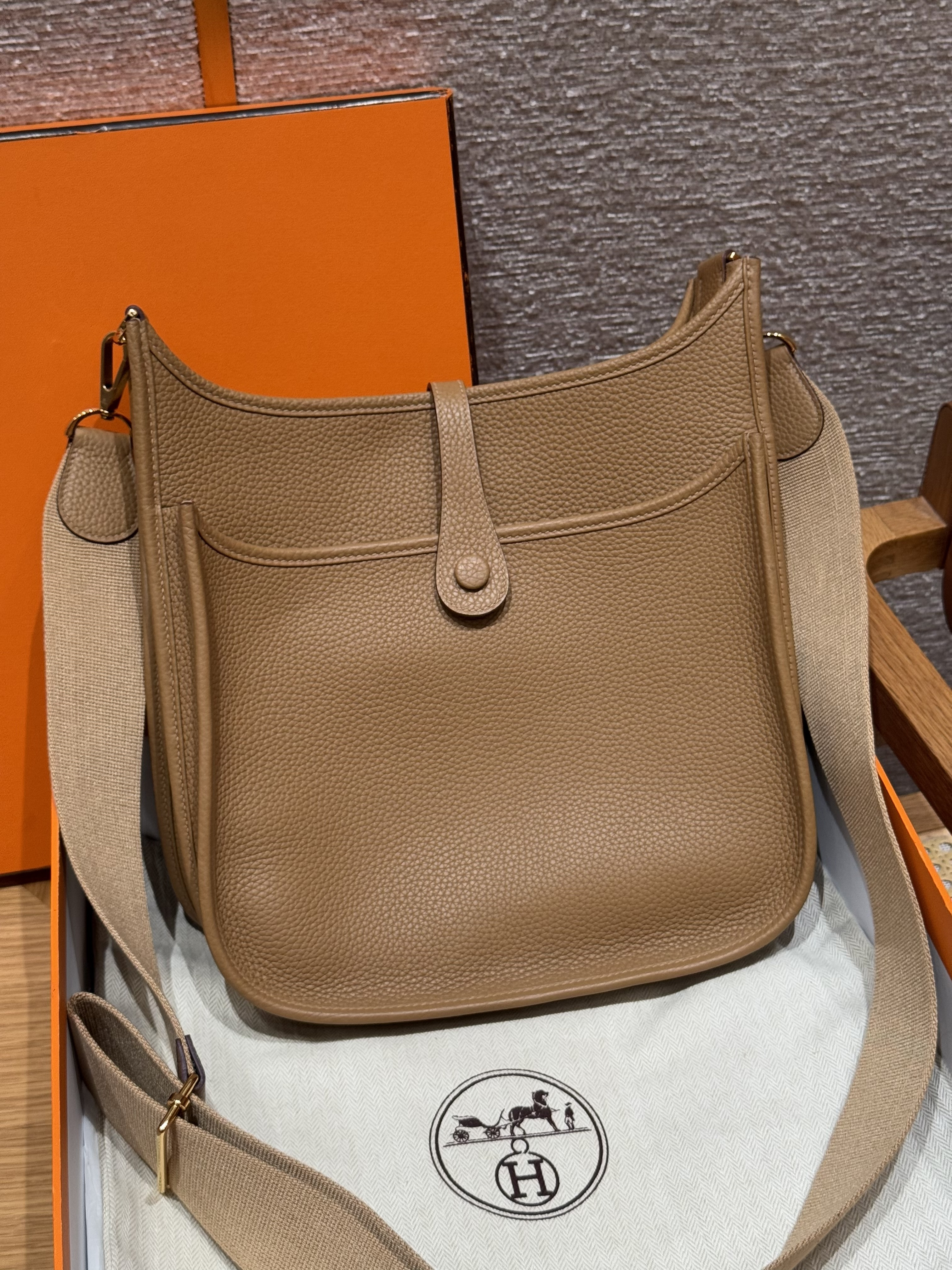 Hermes Biscuit Clemence Evelyne III 29