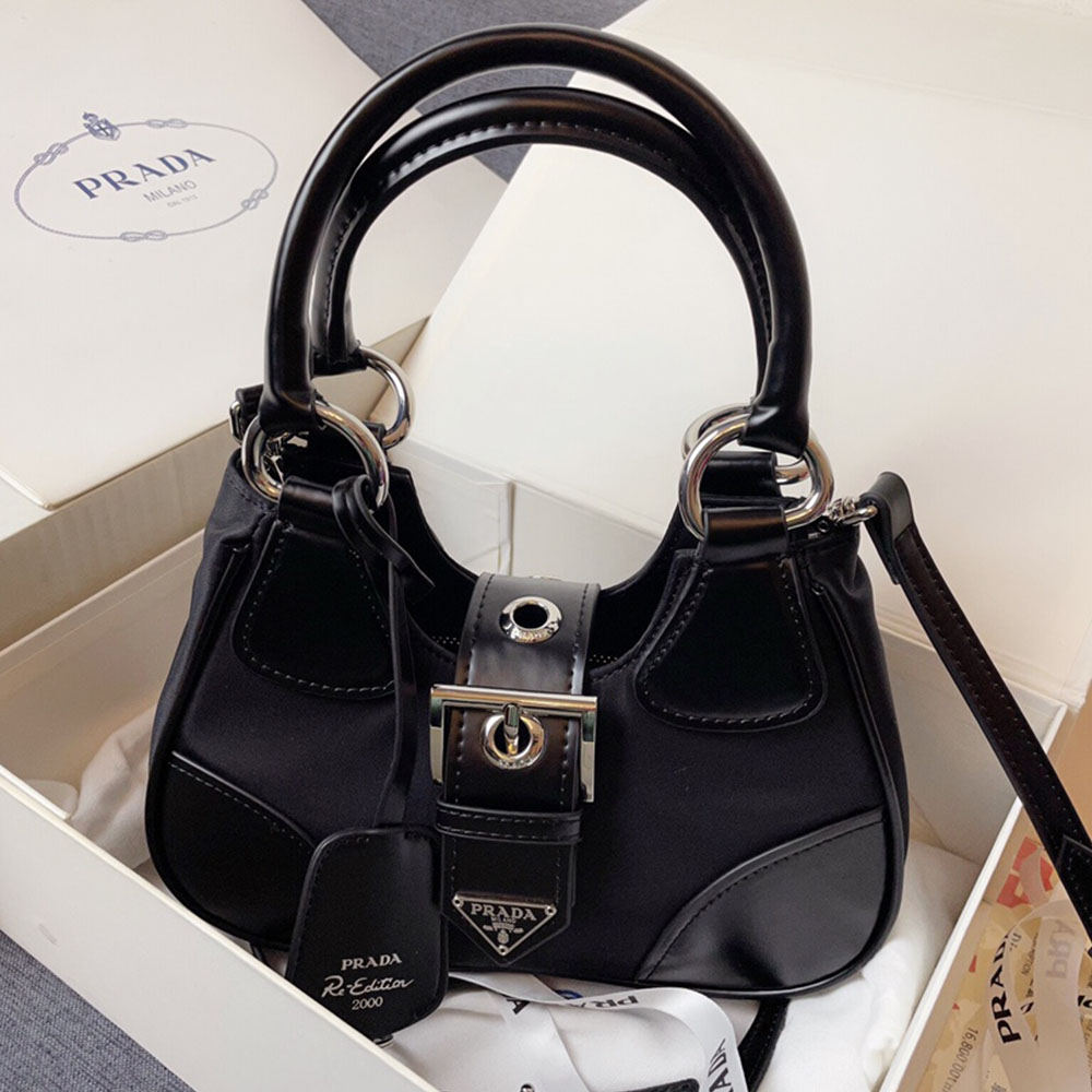 Prada Moon Re-Nylon Handbag