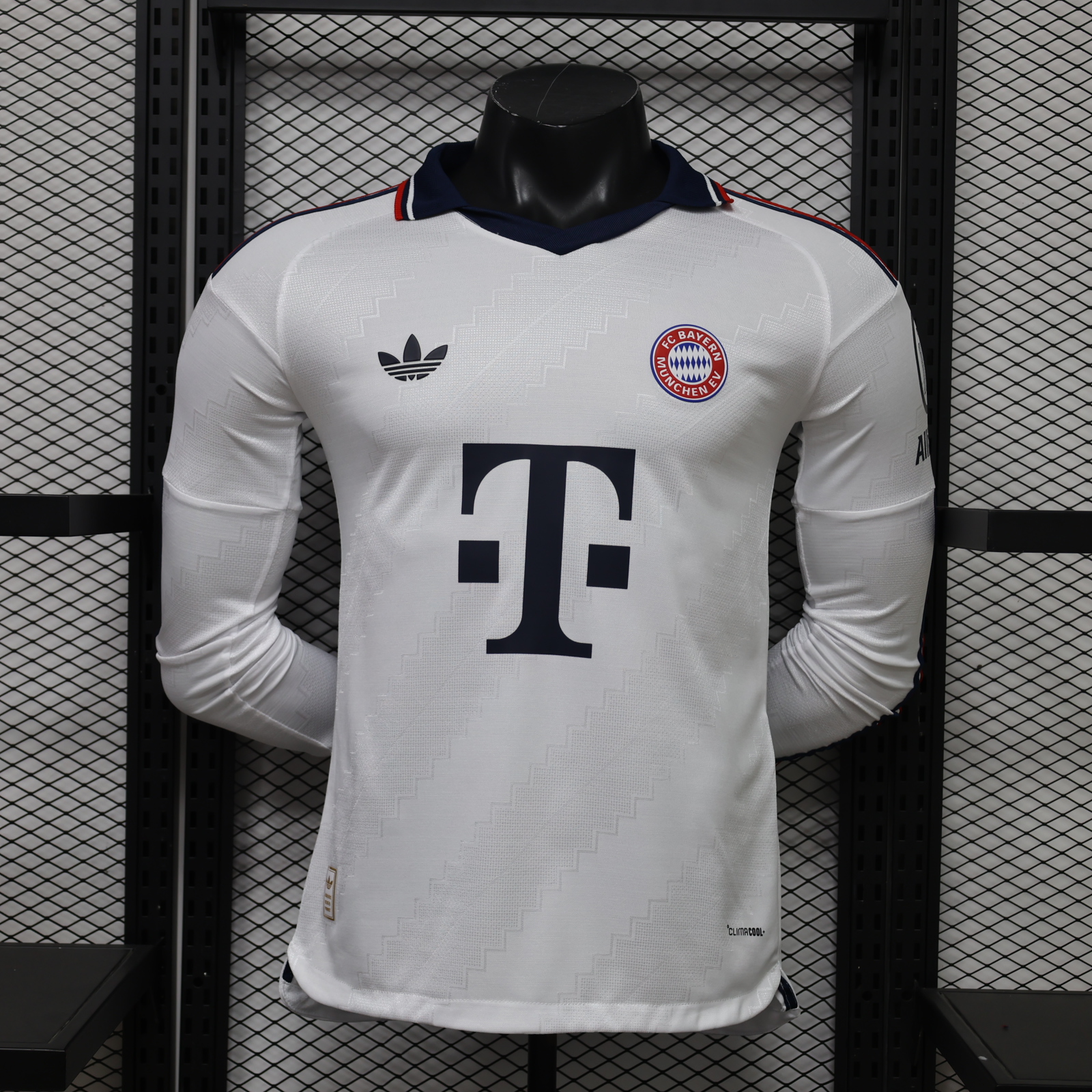 Bayern Munich Away Long Sleeves Jersey Player Version 26/27 | Soc Jersey - Premium Football Jersey