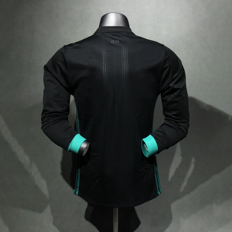 Retro 17-18 Real Madrid away Long sleeve Player version