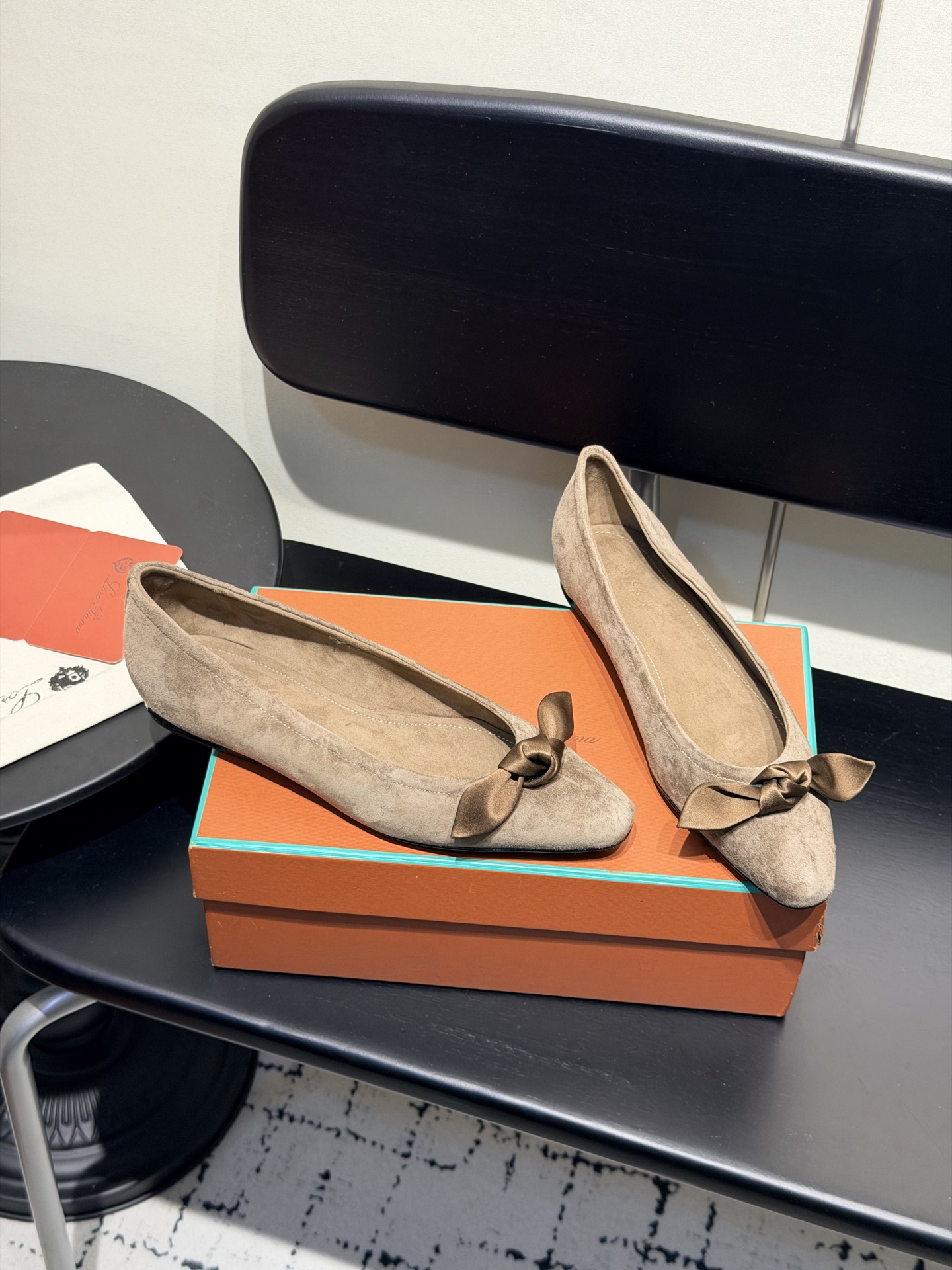 Loro Piana 2026 Bow Ballet Flats