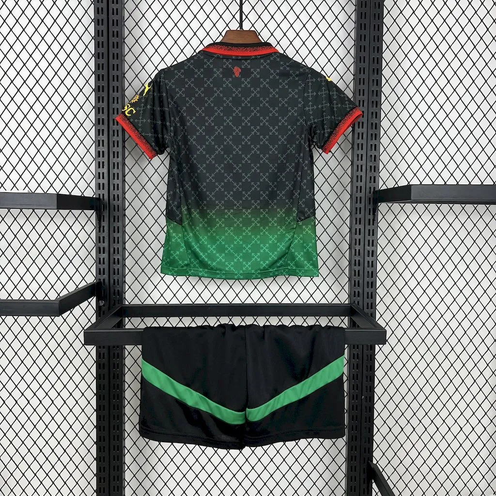 Kids AC milan Special Edition Black Kit 16-28