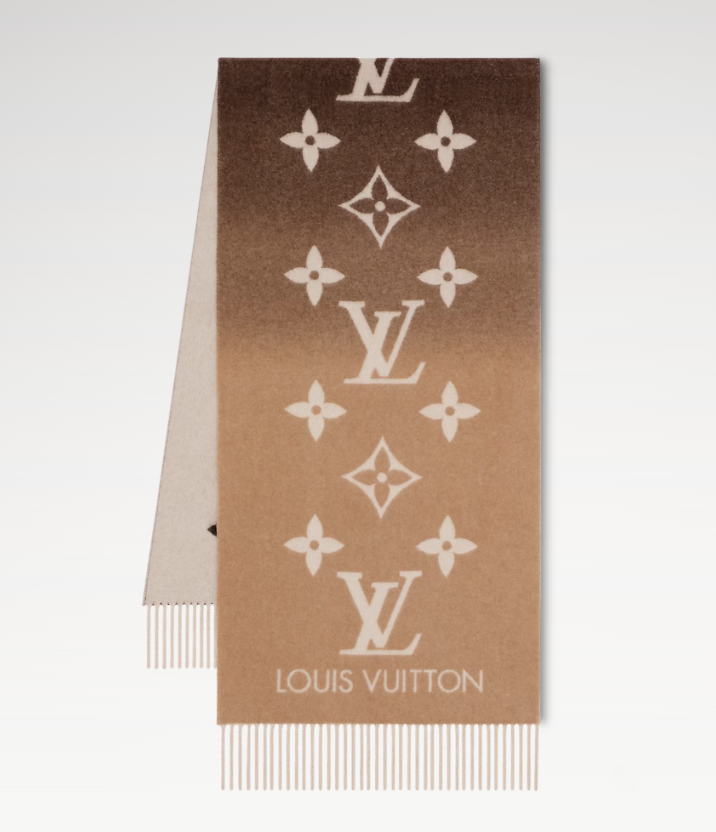 Louis Vuitton LV Reykjavik Gradient Monogram Scarf