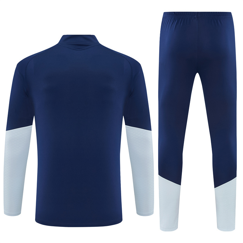 Adult / Kids 2627 Real Madrid Half Zipper Training Suit