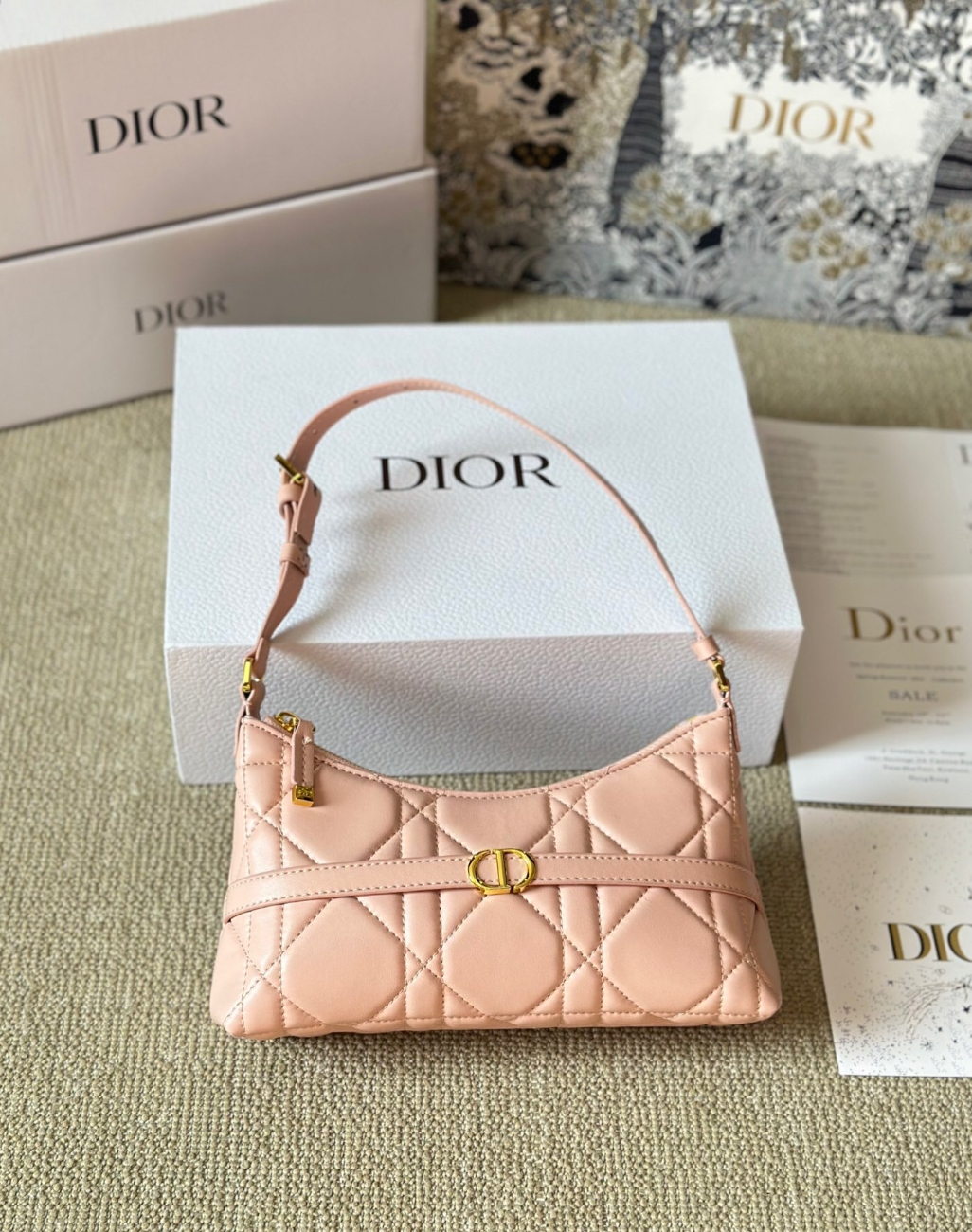 Dior latest armpit dumpling bag