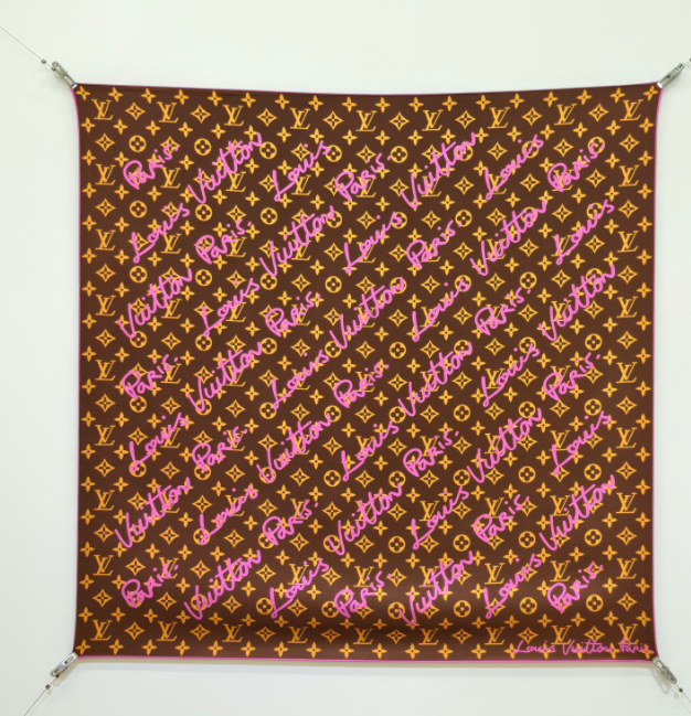 LV Louis Vuitton Silk Square 90cm