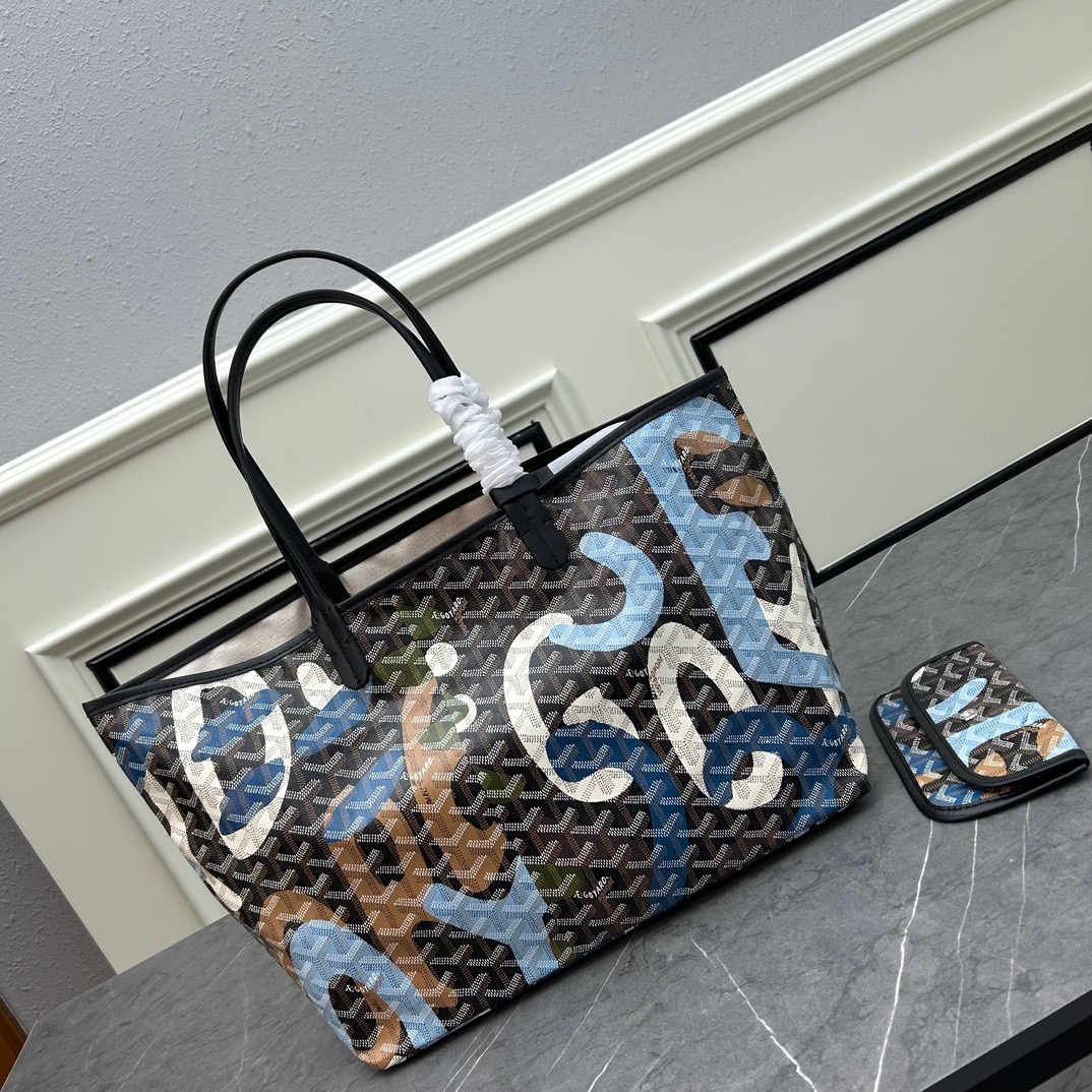 Goyard graffiti Tote handbag shoulder bag