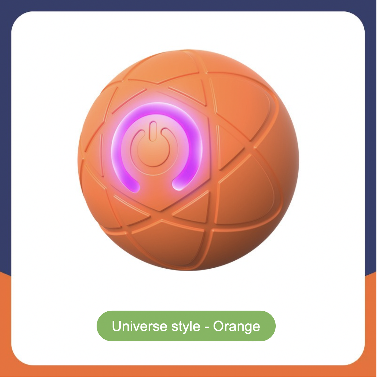 Cat Electronic Ball Rechargeable Prop Pet Toy 4 Types Colorful Light Flexible Running