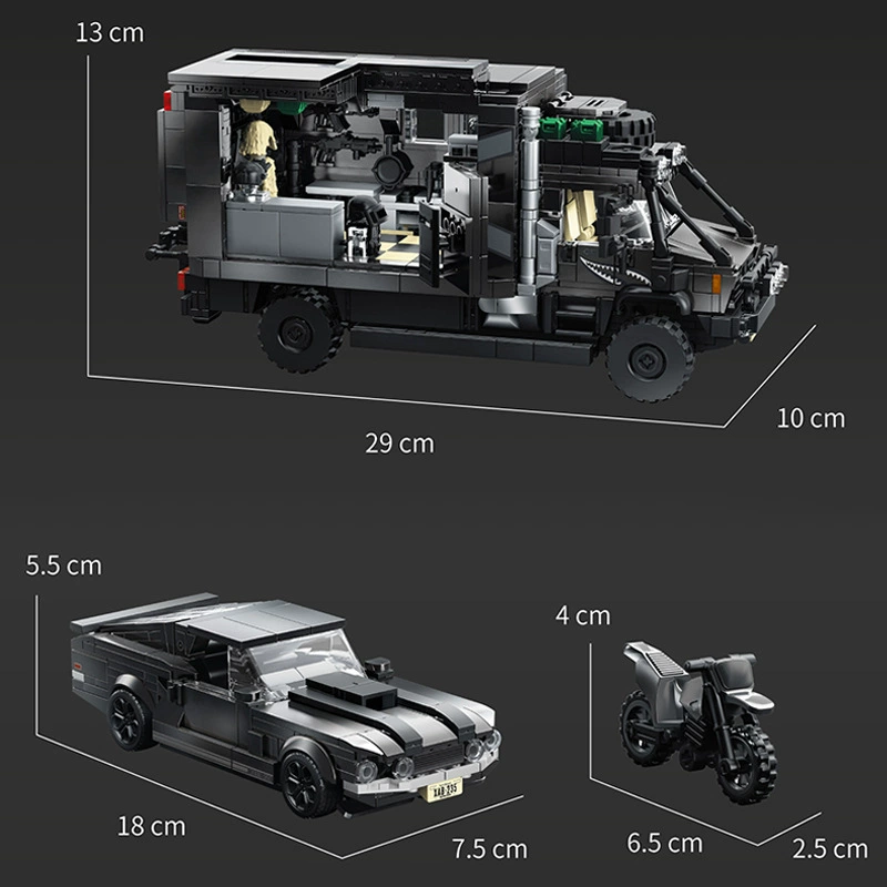 12GO 95003 - Unimog RV & Supercar Trailer