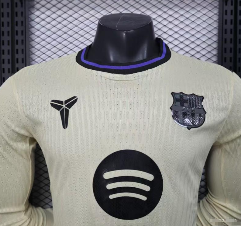 Player Version 25/26 Barcelona Away Long Sleeve Jersey S-XXL