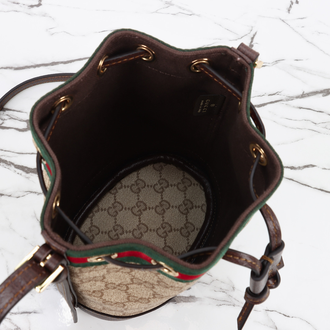 Gucci new canvas bucket bag bucket bag