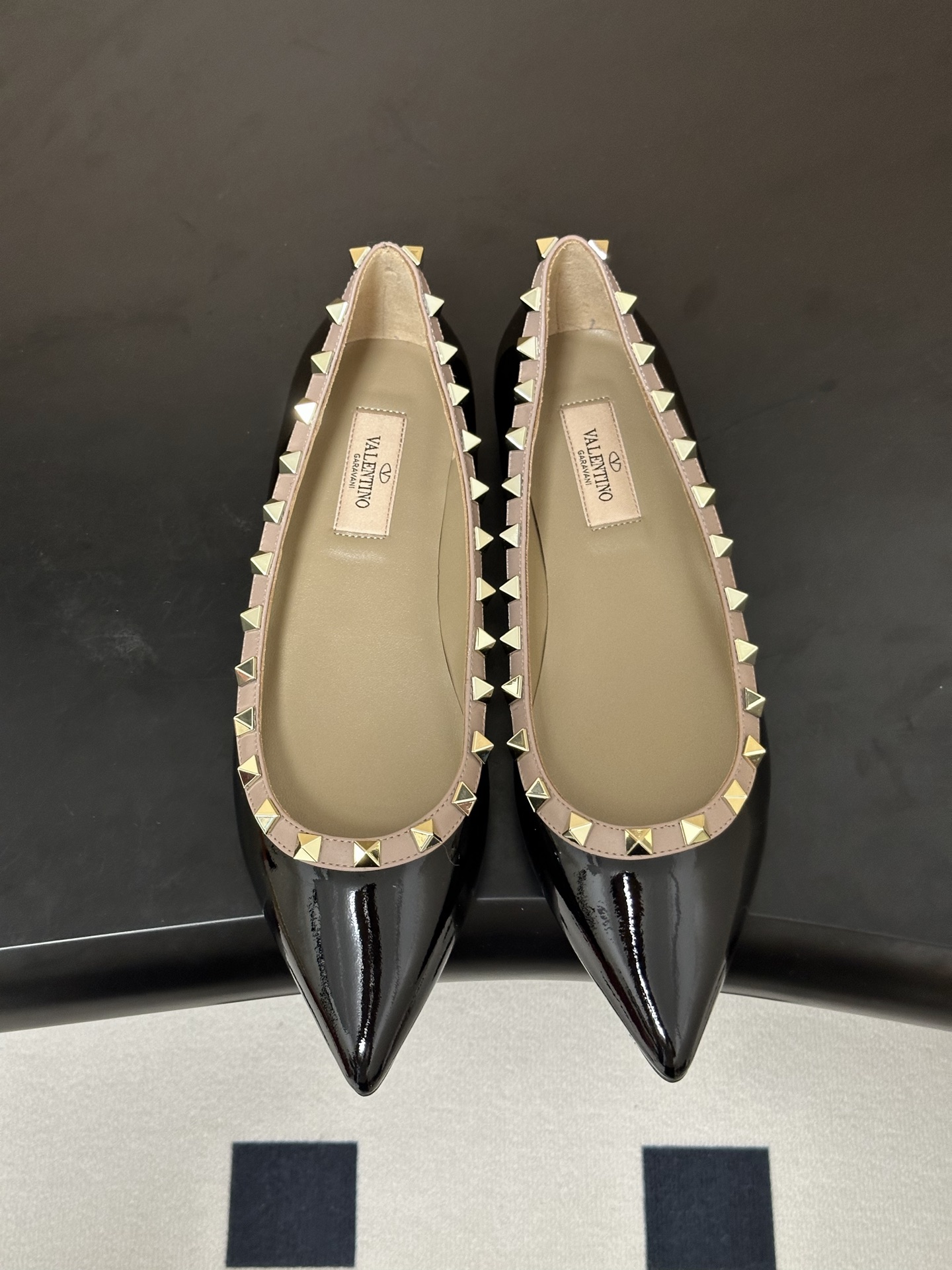 Valentino Rockstud Ballet Flat