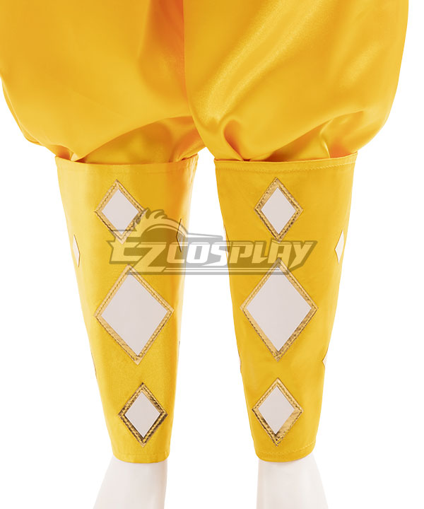 Power Rangers Yellow Ninjetti Ranger Yellow Ninja Ranger B Edition Cosplay Costume