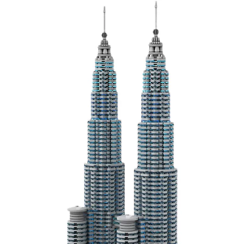 MOC 136651 - Petronas Towers 1:800 Scale