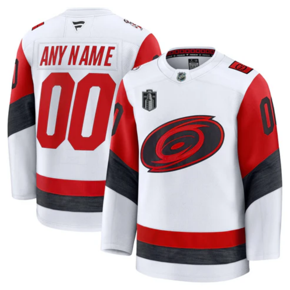 Customizable Carolina Hurricanes Fanatics  Home and away Jersey With 2026 Stanley Cup Final Patch