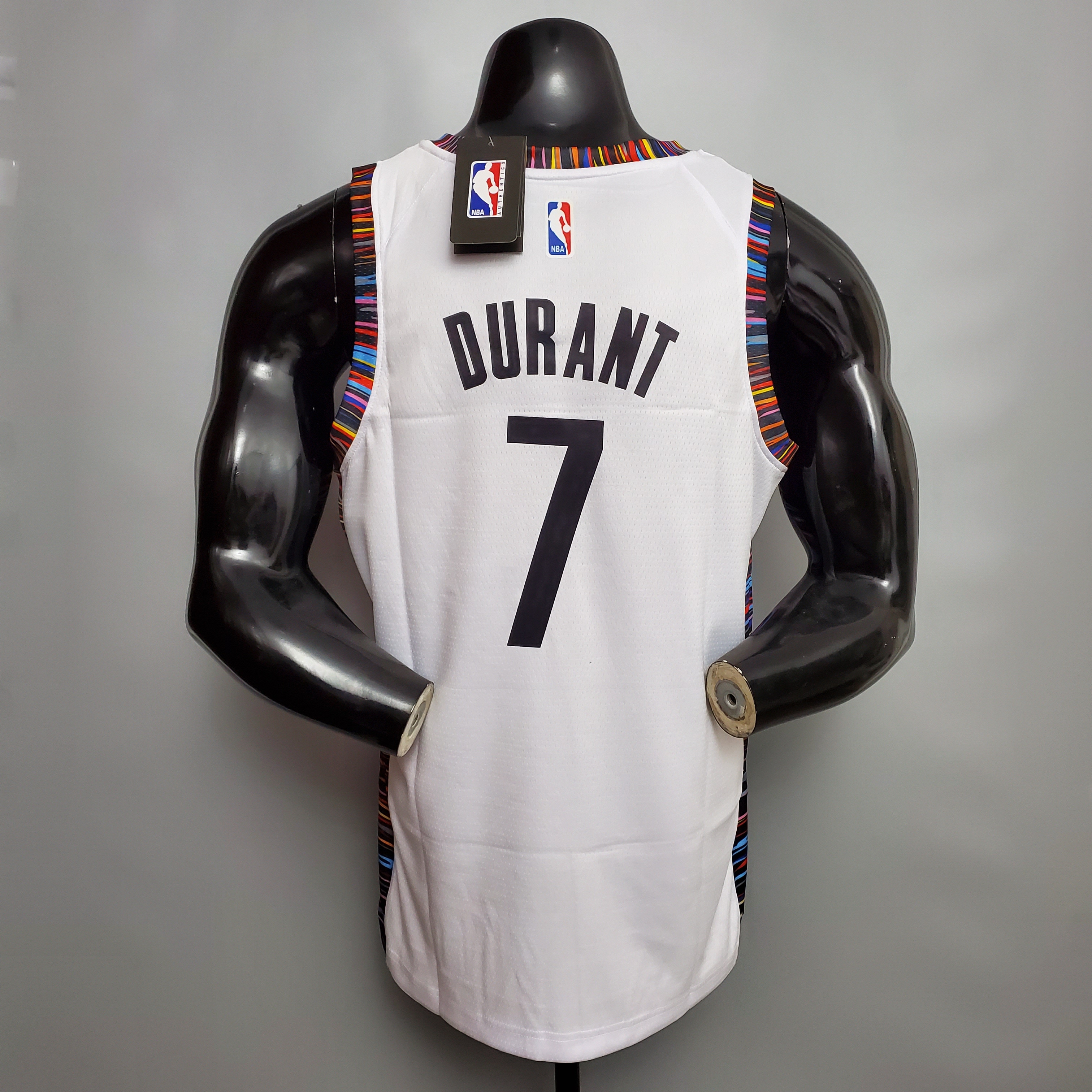 Kevin Durant Brooklyn Nets City Version Swingman Jersey White