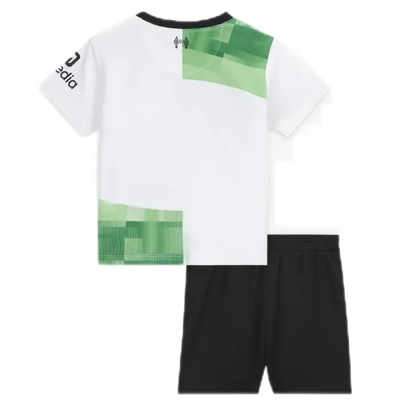 23-24 Kids Liverpool Away Jersey Kit