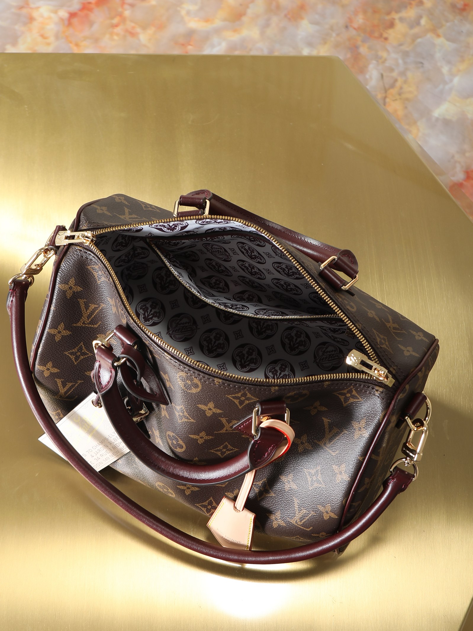 Louis Vuitton Monogram Anniversary Sedy Soft 30 Handbag