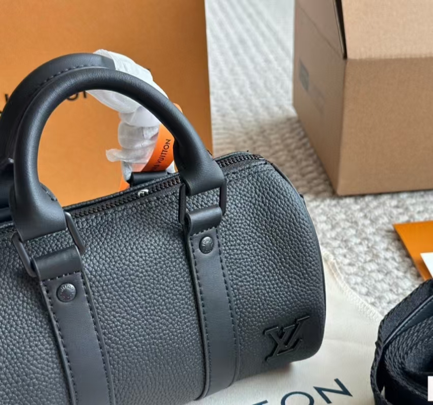 Louis Vuitton LV Keepal Black Warrior Pillow Bag