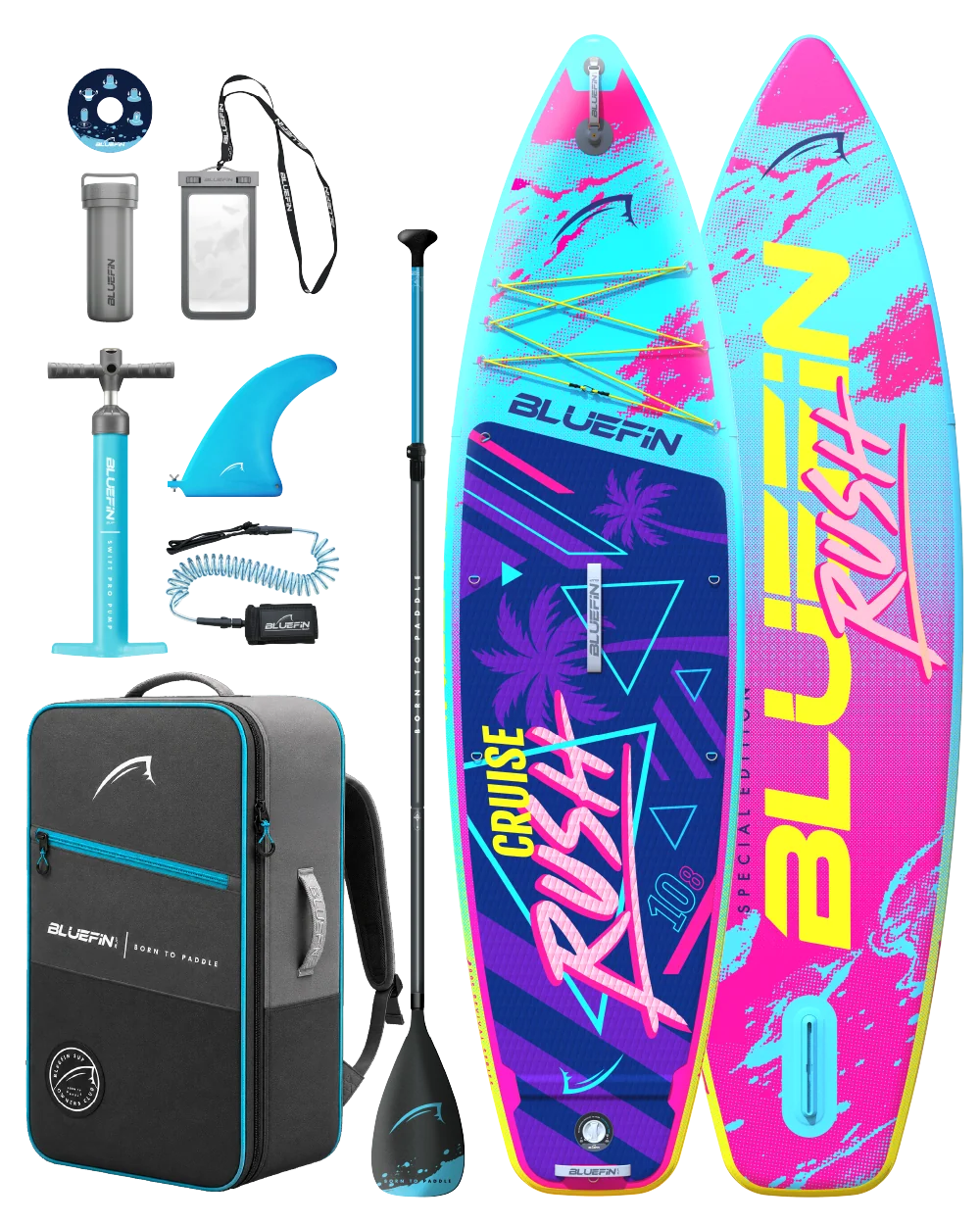 Cruise 10'8 Rush Limited Edition Premium Inflatable SUP Paddleboard