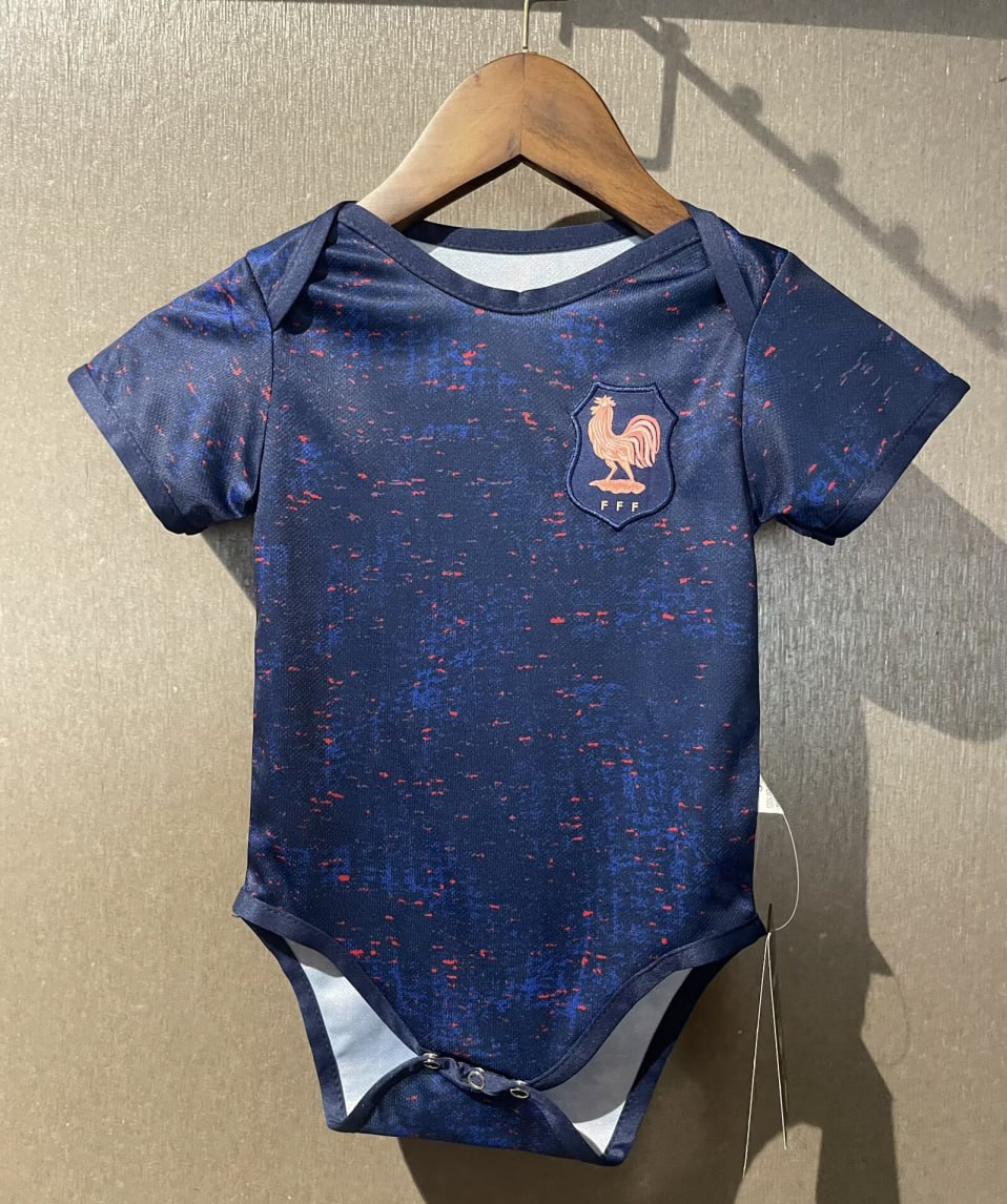 France Women's Team Euro 2025 Home Baby Jersey