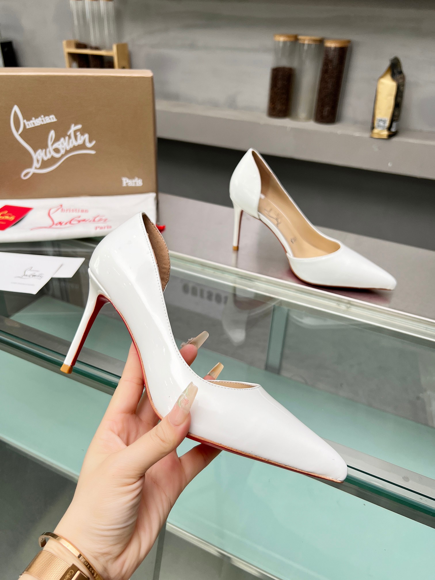 Christian Louboutin Patent Leather Pump