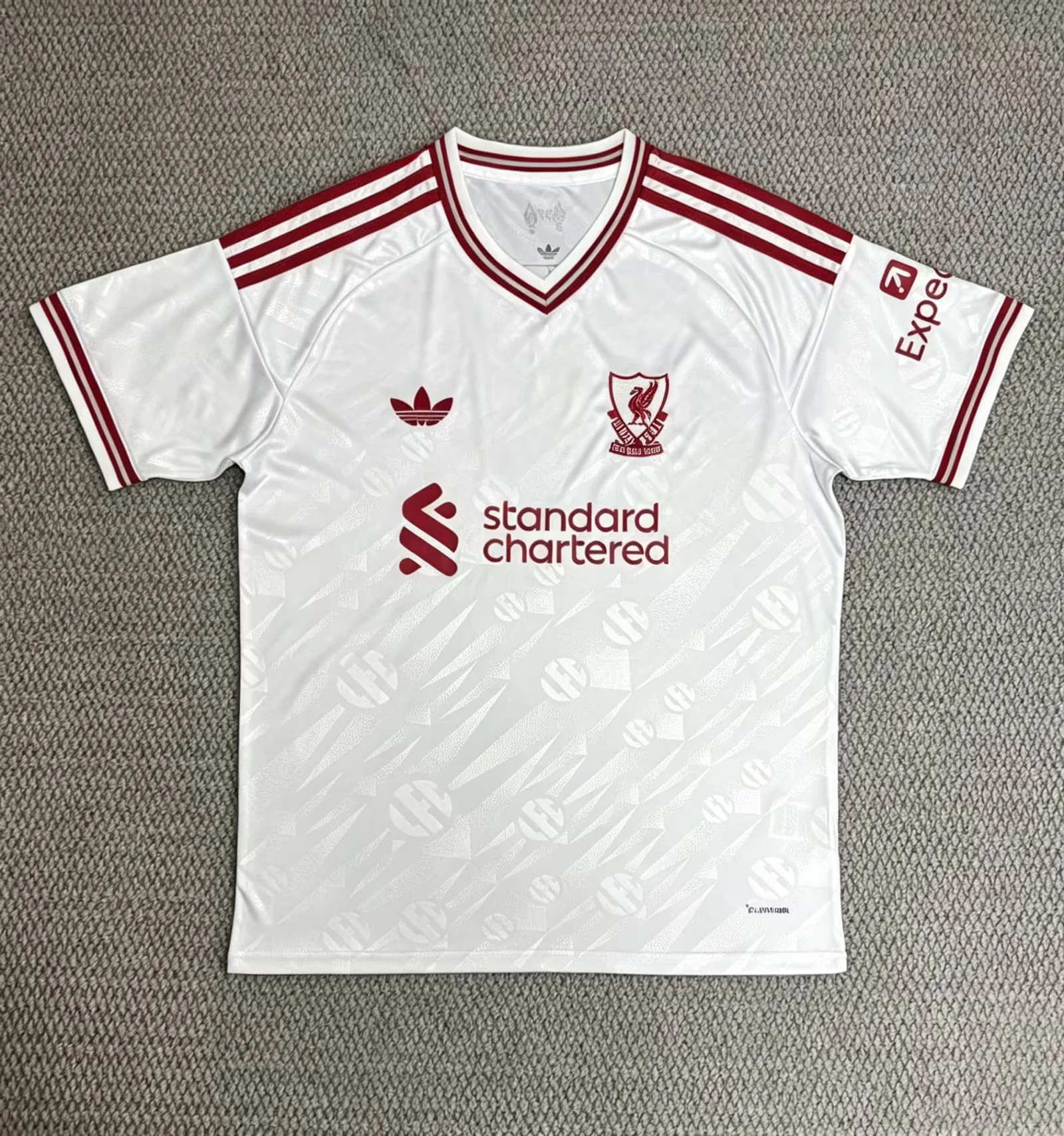 2026-27  LiverPool FC. Away White Fans Football Shirt 1:1 Thai Quality