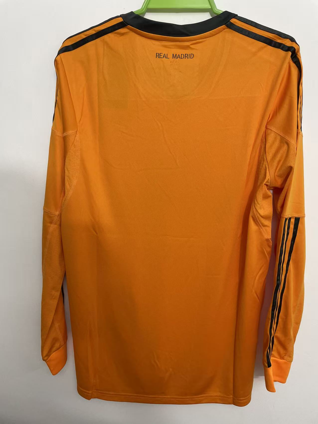 Retro Player Real Mαdrid 13/14 Third Orange Long Sleeves S-2XL
