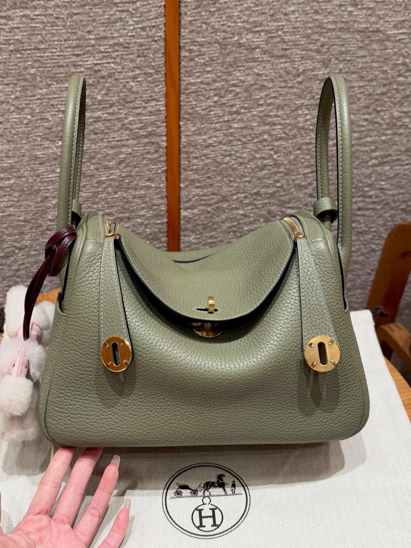 Hermes Sauge Clemence Lindy 26