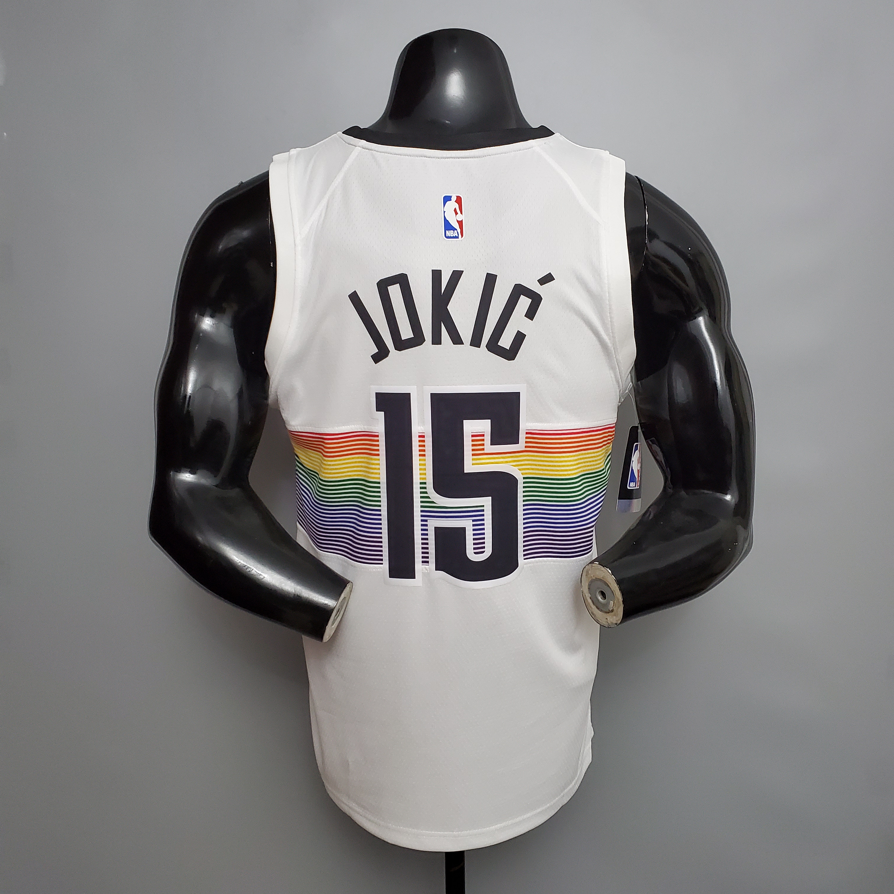 Nikola Jokic Denver Nuggets City Edition Swingman Jersey White