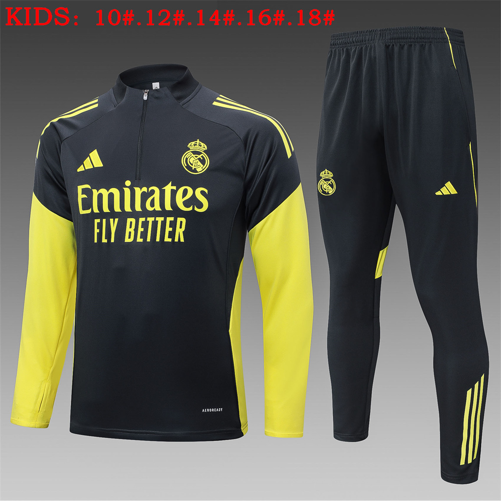 Real Madrid Kids Training Suit 25/26 | Soc Jersey - Premium Football Jersey