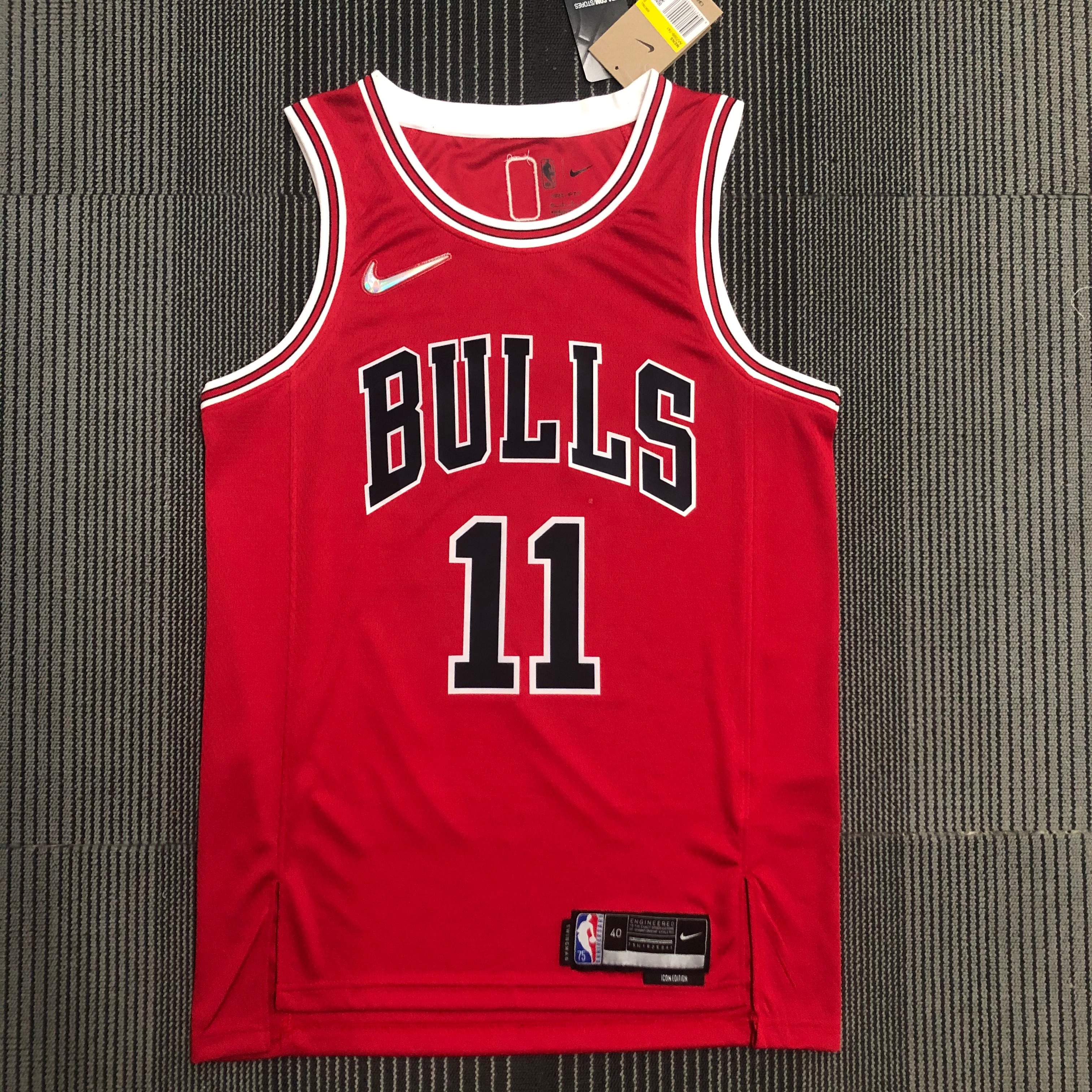 75th Anniversary Chicago Bulls Red Edition No.11 Derozan