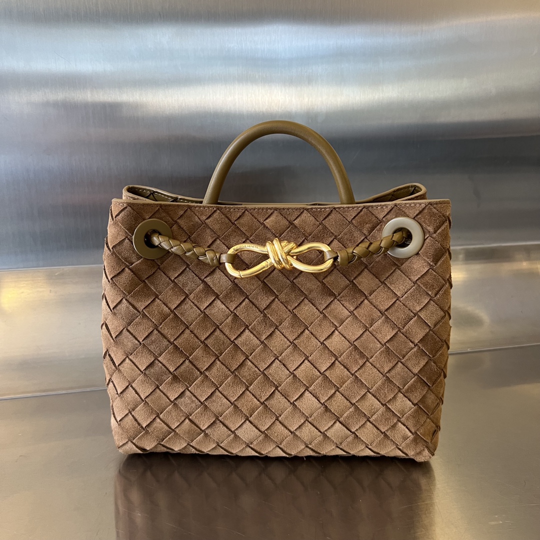 Bottega Veneta Andiamo Fashionable Old Money Style Handbag