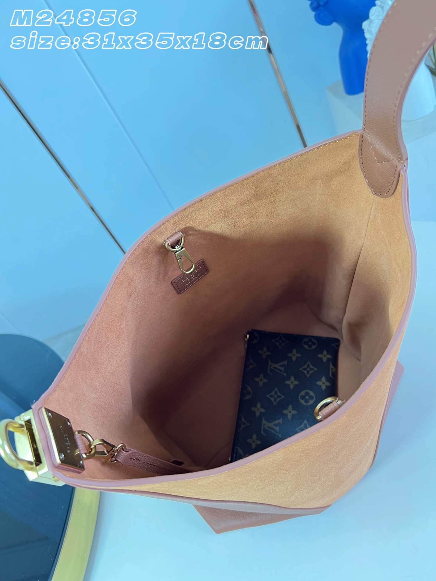 Louis Vuitton Dark Brown Flight Mode Medium Handbag