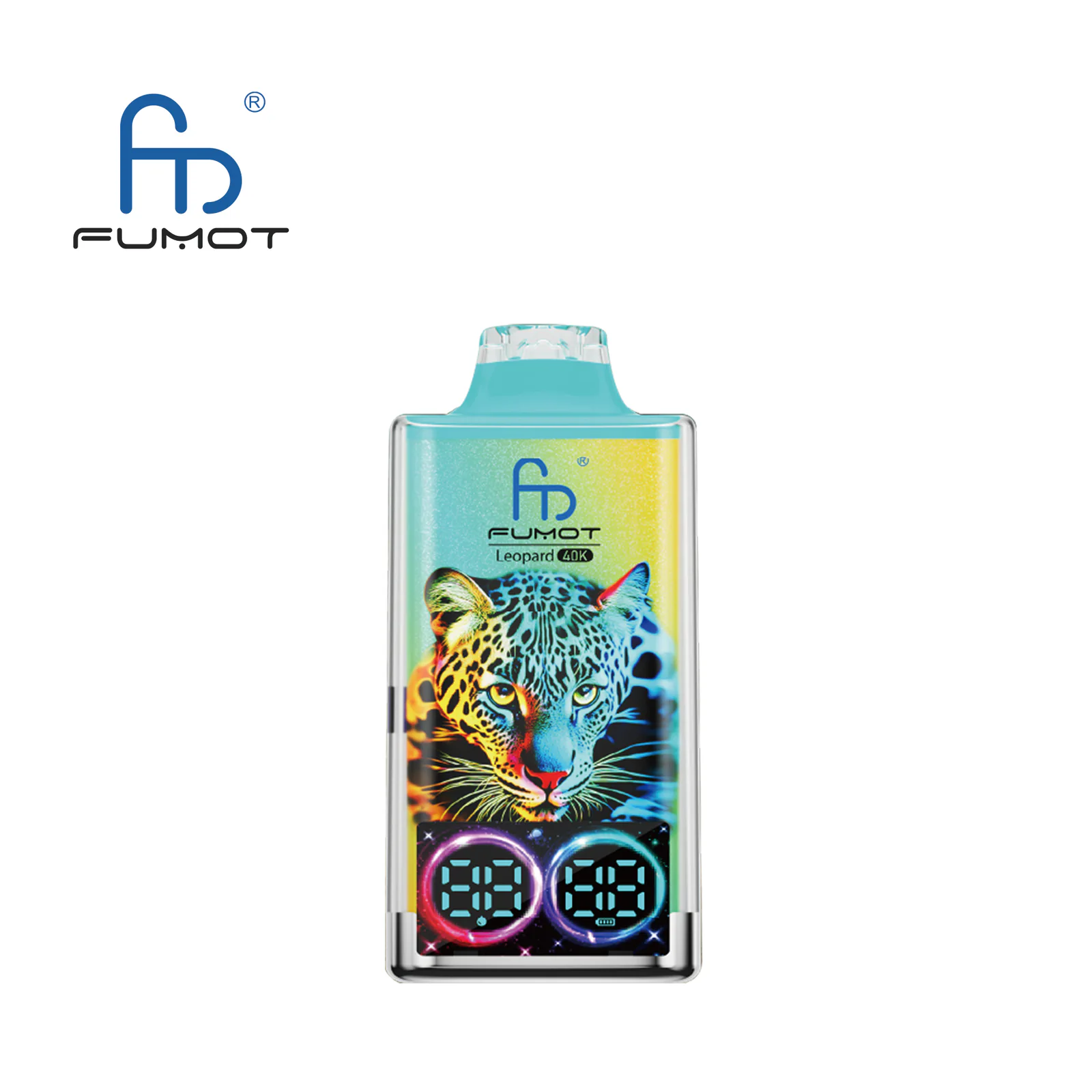 FUMOT Leopard 40K EU Edition Disposable Vape – Strawberry Banana - Vaba Vape-Shop